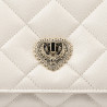 Bolso de mujer de hombro 049g panna saffiano