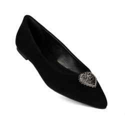 Bailarinas mujer 1362 negro terciopelo