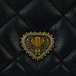 Bolso de hombro de mujer 049g biz negro