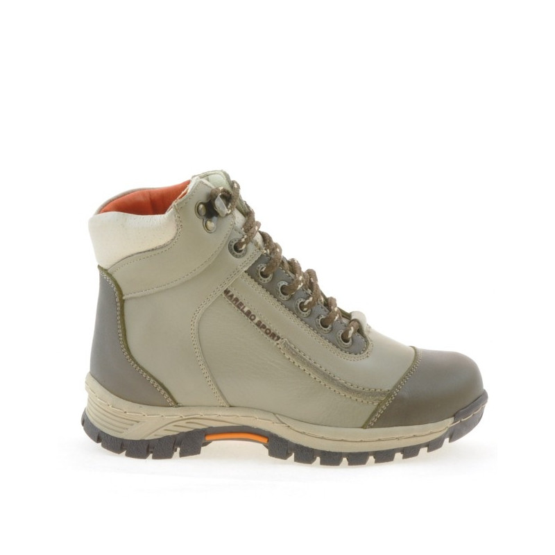 Botas para niños 3219 arena+kaki