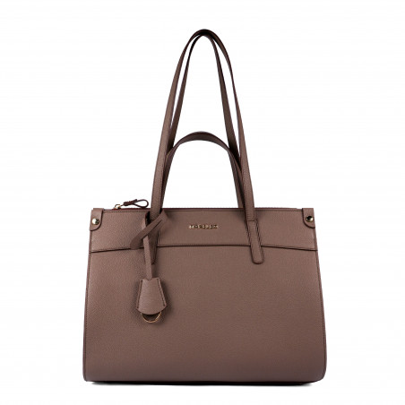 Bolso de mujer de hombro 047g biz capuchino
