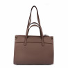 Bolso de mujer de hombro 047g biz capuchino