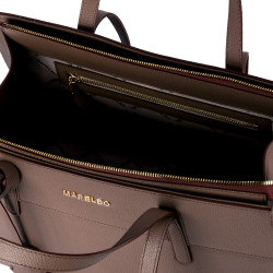 Bolso de mujer de hombro 047g biz capuchino