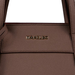 Bolso de mujer de hombro 047g biz capuchino