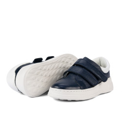 Zapatillas deportivas de mujer 6008-1sc índigo+blanco
