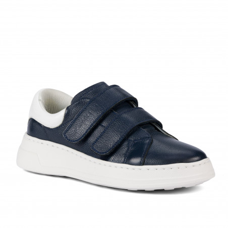 Zapatillas deportivas de mujer 6008-1sc índigo+blanco