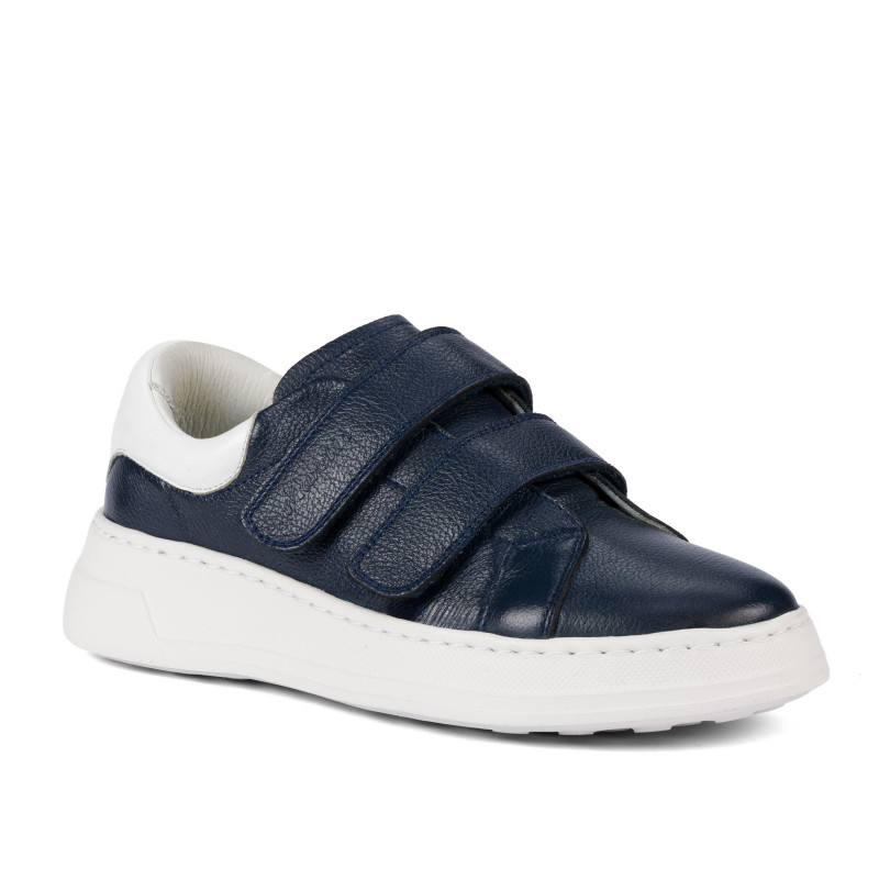 Zapatillas deportivas de mujer 6008-1sc índigo+blanco
