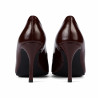 Zapatos elegantes para mujer 1363 charol burdeos