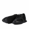 Zapatillas deportivas mujer 6097 negro ante combinado