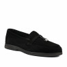 Mocasines mujer 6082-1 negro ante