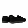 Mocasines mujer 6082-1 negro ante