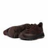 Zapatos casuales/deportivos para hombre 996 café ante combinado
