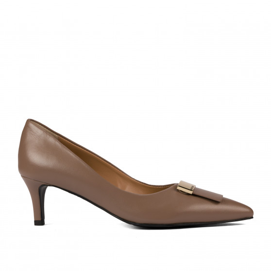 Zapatos elegantes de mujer 1358 capuchino