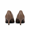 Zapatos elegantes de mujer 1358 capuchino
