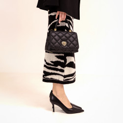 Bolso de hombro de mujer 049g biz negro lifestyle