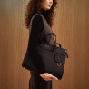 Bolso de mujer de hombro 047g biz negro lifestyle