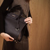 Bolso de mujer de hombro 047g biz negro lifestyle