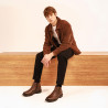 Botines para hombre 4155 a café lifestyle