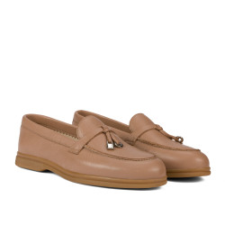 Mocasines de mujer 6082 biz nude