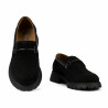Zapatos casual para mujer 6099 búfalo negro combinado