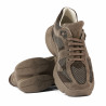 Zapatillas deportivas para mujer 6102 arena de ante combinado