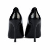 Zapatos elegantes de mujer 1364 charol negro