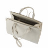 Bolso de mujer al hombro 047g biz panna