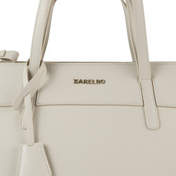 Bolso de mujer al hombro 047g biz panna