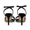 Sandalias de mujer 1337 negro velur combinado