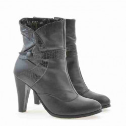 Botas de mujer 1112 negro combinado