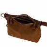 Bolso de mano para dama 037-1g ante marrón