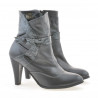 Botas de mujer 1112 gris combinado