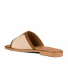 Sandalias mujer 5128 beige combinado
