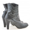 Botas de mujer 1112 gris combinado