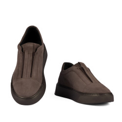 Zapatos casuales mujer 6095 arena ante