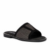 Sandalias mujer 5128 negro combinado
