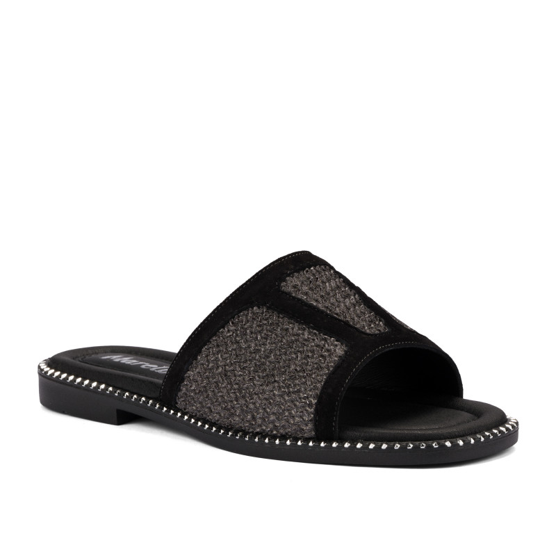 Sandalias mujer 5128 negro combinado