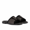 Sandalias mujer 5128 negro combinado