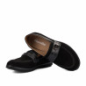 Mocasines de mujer 6100 bufo negro combinado