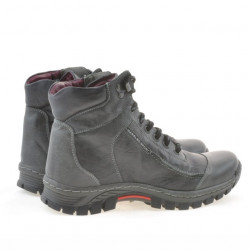 Botines adolescentes 479 negro+gris