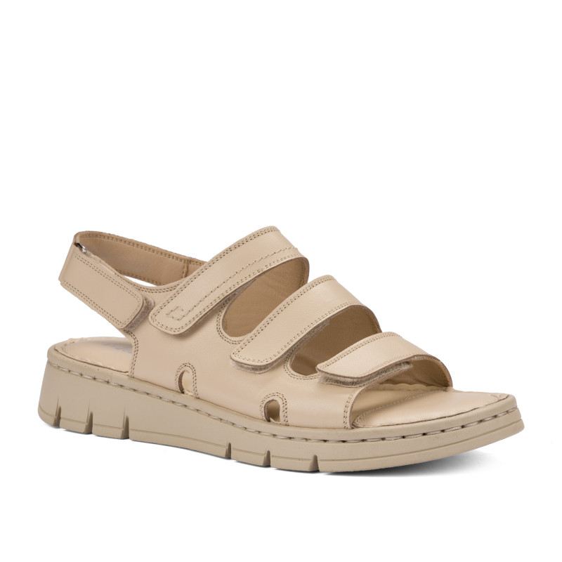 Sandalias mujer 5121 crema