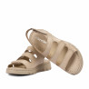 Sandalias mujer 5121 crema