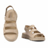 Sandalias mujer 5121 crema