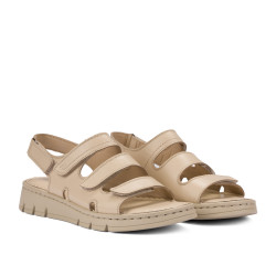 Sandalias mujer 5121 crema