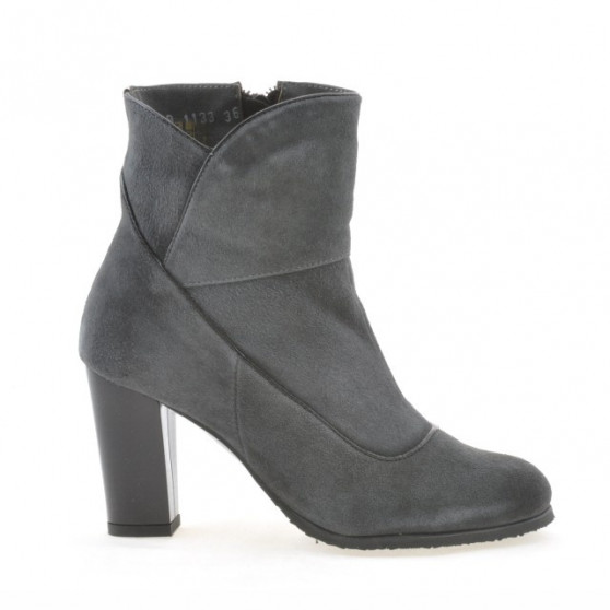 Botines mujer 1133 gris antílope