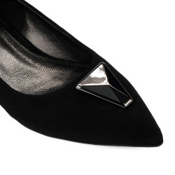 Bailarinas mujer 1360 negro terciopelo