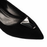 Bailarinas mujer 1360 negro terciopelo