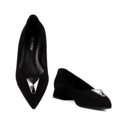 Bailarinas mujer 1360 negro terciopelo