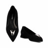 Bailarinas mujer 1360 negro terciopelo