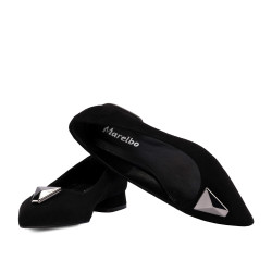 Bailarinas mujer 1360 negro terciopelo